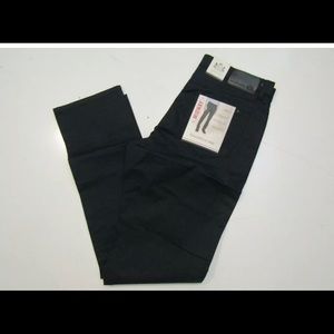 ENGLISH LAUNDRY MEN'S NAVY MIDWAY PANT ZIPPERED STRETCH STRAIGHT LEG 40X30 NEW